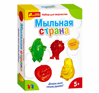 Фото товара Ранок 15100166Р Мыльная страна - Овощи.Фрукты (Н/Н) - Чудеса своими руками