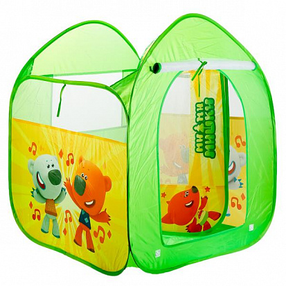 Фото GFA-MIMI-R Детская игровая палатка "играем вместе" "мимимишки" 83*80*105см в сумке