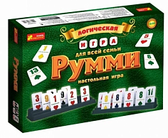 Ф0117R-2 Настольная игра Румми. 35.5х5.3х23.7 см. (24/48)0117R-2
