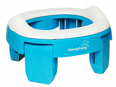 HP-250B Горшок дорожный HandyPotty, голубой, со сменными пакетами