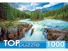 ГИТП1000-2152 TOPpuzzle. ПАЗЛЫ 1000 элементов. ГИТП1000-2152 Канада. Национальный парк Джаспер