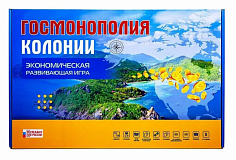 Р3906 Игра для детей старше 3-х лет. Игра-ходилка "ГОСМОНОПОЛИЯ КОЛОНИИ" ТМ Ракета