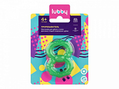LUBBY20972 Прорезыватель с гелем, фигур., от 4 мес., EVA