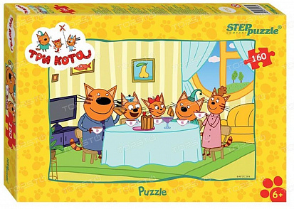 Фото товара 94060 Пазлы 160 Три кота