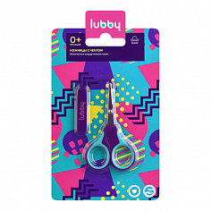 LUBBY16408 Ножницы"Длинные"с чехлом от 0 мес.