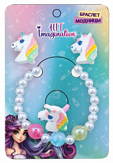 R3-5 Набор детских украшений "Радужный единорог"