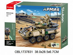 M38-B1258 Конструктор Sluban "Военная техника" 320 деталей