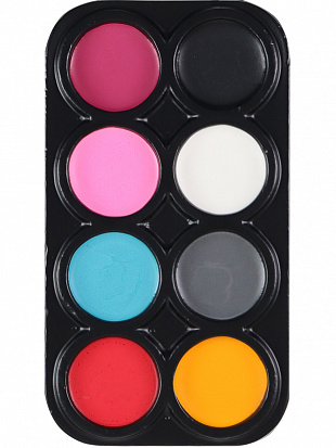 купить КС-3600 Набор аквагрима для детей- 8шт,каран-3шт,гель для тела и лица-1шт,спонж-1шт,апплик-1шт (Арт. фото в Симферополе