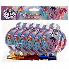 TH-60370-MLP Язычки-дудочки МОЙ МАЛЕНЬКИЙ ПОНИ набор из 6 шт, mlp Товары для праздника