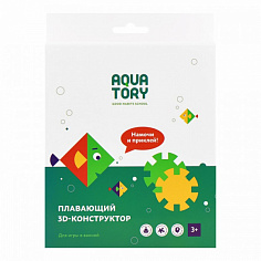 LUBBY22895 Плавающий 3D-конструктор, 3+, AQUATORY, eva, 32 элемента