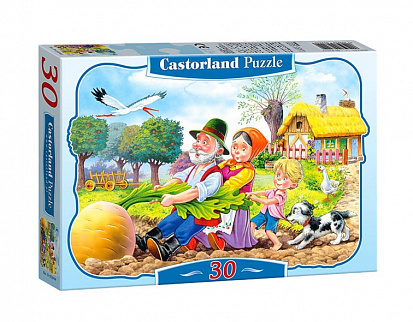 Фото товара Пазлы B4-03044 Репка, 30 деталей(MIDI)Castor Land