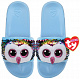 миниатюра 95633 TY Fashion арт.(95699-M) 95633 Тапочки Совенок OWEN размер 32 (20,6 см),