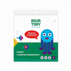 LUBBY22899 Набор "Собери осьминога", 3+, AQUATORY, eva, 13 элементов