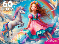 Ф60-8261 Пазл 60 Принцесса в волшебном мире Ф60-8261