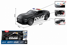 WY1162A Полицейская машина инерционная муз. 28,4*12*14,5см