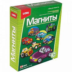 LORI МР-006 МР-006 Фигурки на магнитах "Весёлые машинки"