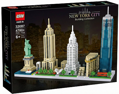 Фото товара 32087 Конструктор QSOB 32087 "New York City" 4780 дет. 52 x 40 x 8 см