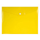 миниатюра Папка-конверт на кнопке А5+ inФОРМАТ, 180 мкм, пластиковая, желтая (20/120/240) (PK65A5Y) (060892)