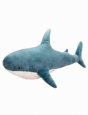 Мягкая игрушка Акула классика 45см
