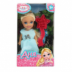ANNA-BF8-BB (120) Кукла Аня 12 см, акс., кор КАРАПУЗ