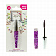 миниатюра Lukky Т18909 тушь д.волос голограф.фиолетовая с крупными блёстками разной формы, 8 мл,блистер 