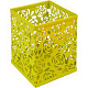 миниатюра Подставка для пишущих принадлежностей deVENTE,квадратная,металлическая,ажурная, салатовая (4104708)