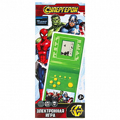 D22605-R21 Электронная логическая игра супер герои, кор.8*18*3см ИГРАЕМ ВМЕСТЕ