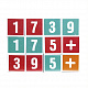 миниатюра KB1607 Набор кубиков "Первая математика"