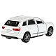 миниатюра Q7-12-WH Машина металл AUDI Q7 длина 12 см, двер, багаж, инер, белый, кор. Технопарк
