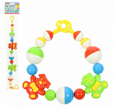 ПОЛЕ71576 Погремушка-подвеска "Верные друзья" (62 см)