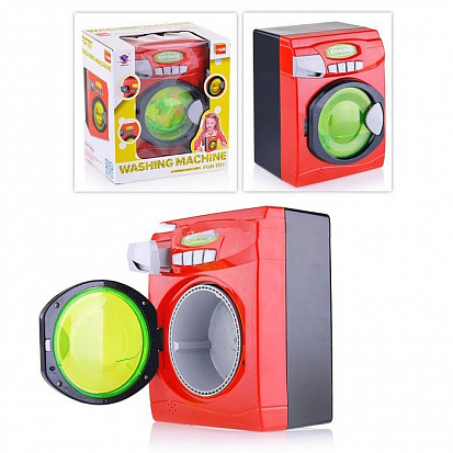 Фото товара 14611 стиральная машина на батарейках со светом и музыкой