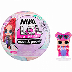 42843 ЛОЛ СЮРПРАЙЗ Кукла в шаре Mini Move-and-Groove с акс. L.O.L. SURPRISE!