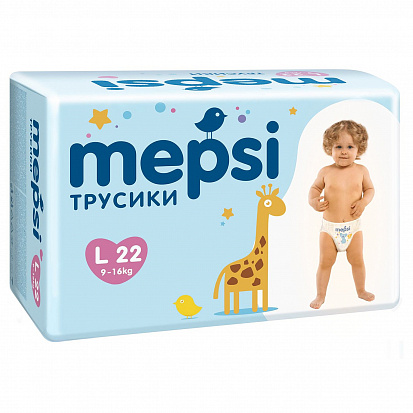 Фото товара 0877 Трусики Mepsi L 22шт