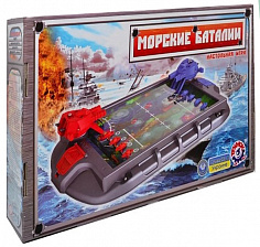 Техноком 1110 наст. игра "Морские баталии"