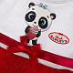 миниатюра OTF-2206D-RU Одежда для кукол 40-42см платье панда КАРАПУЗ