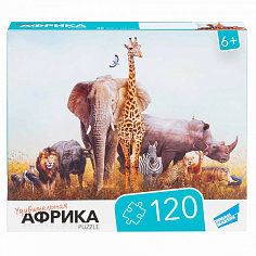 RI1201 Игра детская настольная "120 Африка"