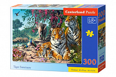 Пазлы B7-030484 Тигровый заповедник, 300 деталей, Castor Land