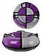 миниатюра во7067-3 Тюбинг X-Match Sport фиолетовый-серый 110см
