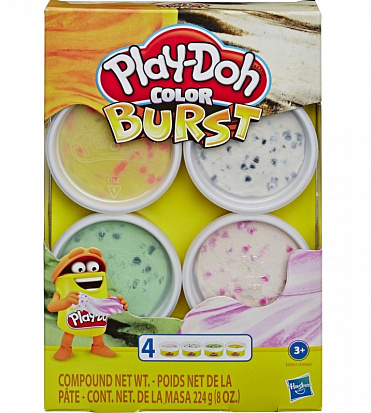 Фото 8061 Play-Doh Набор игровой (4шт)