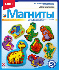 LORI М-010 М-010 Фигурки на магнитах "Динозаврики"