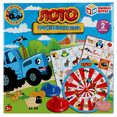 B1897766-R1 Настольная игра Синий ТРАКТОР лото кор.21*21*4,5см Умные игры