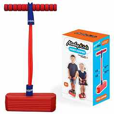 MobyJumper 68554 Тренажер для прыжков со звуко, красный