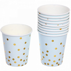 FG240525070L-1 Стакан 10 шт синий FG240525070L-1