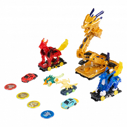 39872 Дикие Скричеры. Игровой набор Голден Дрэгон 3-в-1. ТМ Screechers Wild фото  в Симферополе купить