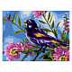 LORI Ам-105 Алмазная мозаика 30*40 см (полное заполнение) "Птица весной" фото