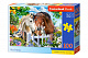 миниатюра Пазлы B9-111121 Лучшие друзья, 100 деталей, Castor Land