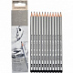 миниатюра MARCO 7000DM-12CB 2B Набор чернографитных карандашей MARCO "RAFFINE", 2B, 12шт, шестигранные (цена 