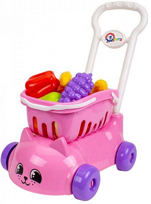 Фото товара 7563 тележка с фруктами technok toys