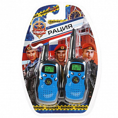 0811T016-R Набор из 2-х раций полиция на блистере Играем вместе