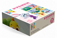 00878 Кубики в картинках Цветняшки 9 кубиков 00878